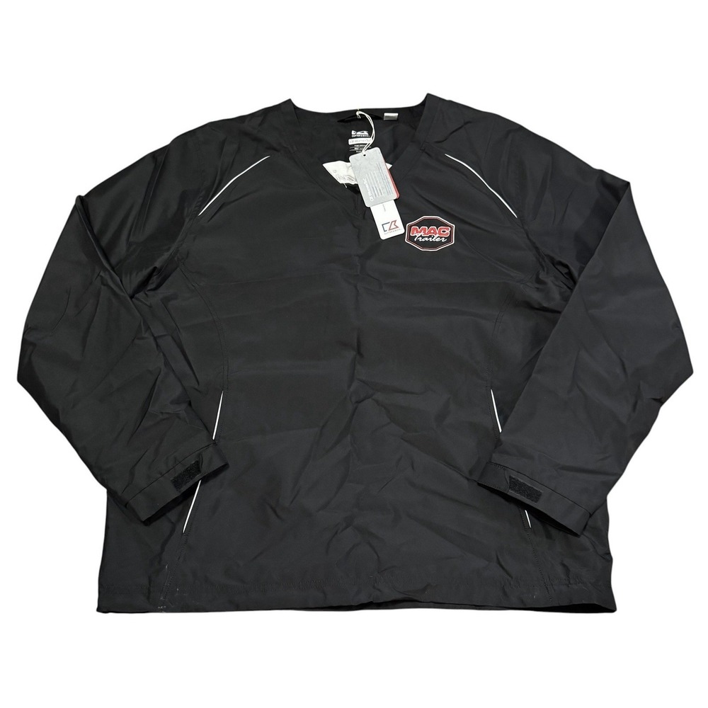 NWT Cutter & Buck CB WeatherTec MAC Trailer Pullover Jacket‎ XL Black